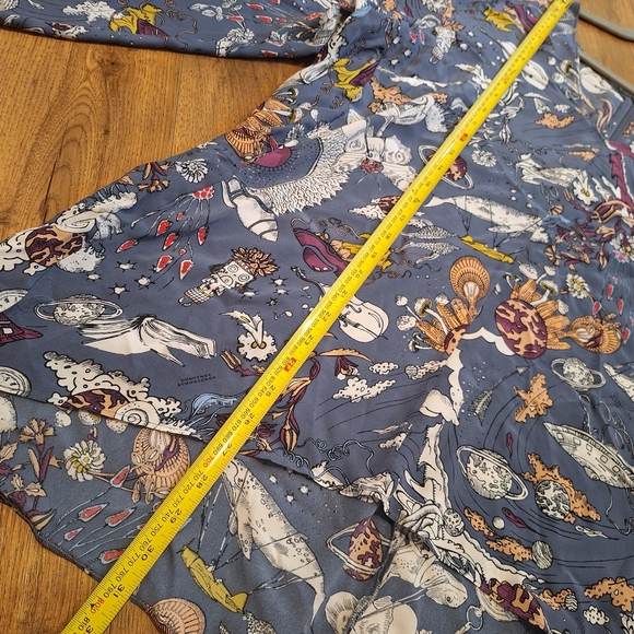 Dorothee Schumacher Fantastic Long Sleeve Psychedelic Print Journey Blouse - Picture 10 of 16